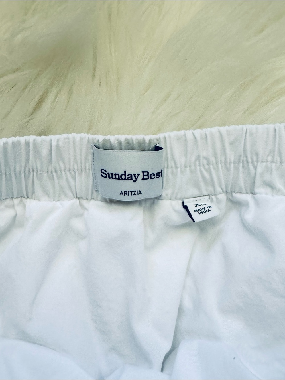 Aritzia Sunday's Best Bubble Skirt in White Size XS - Picture 6 of 6